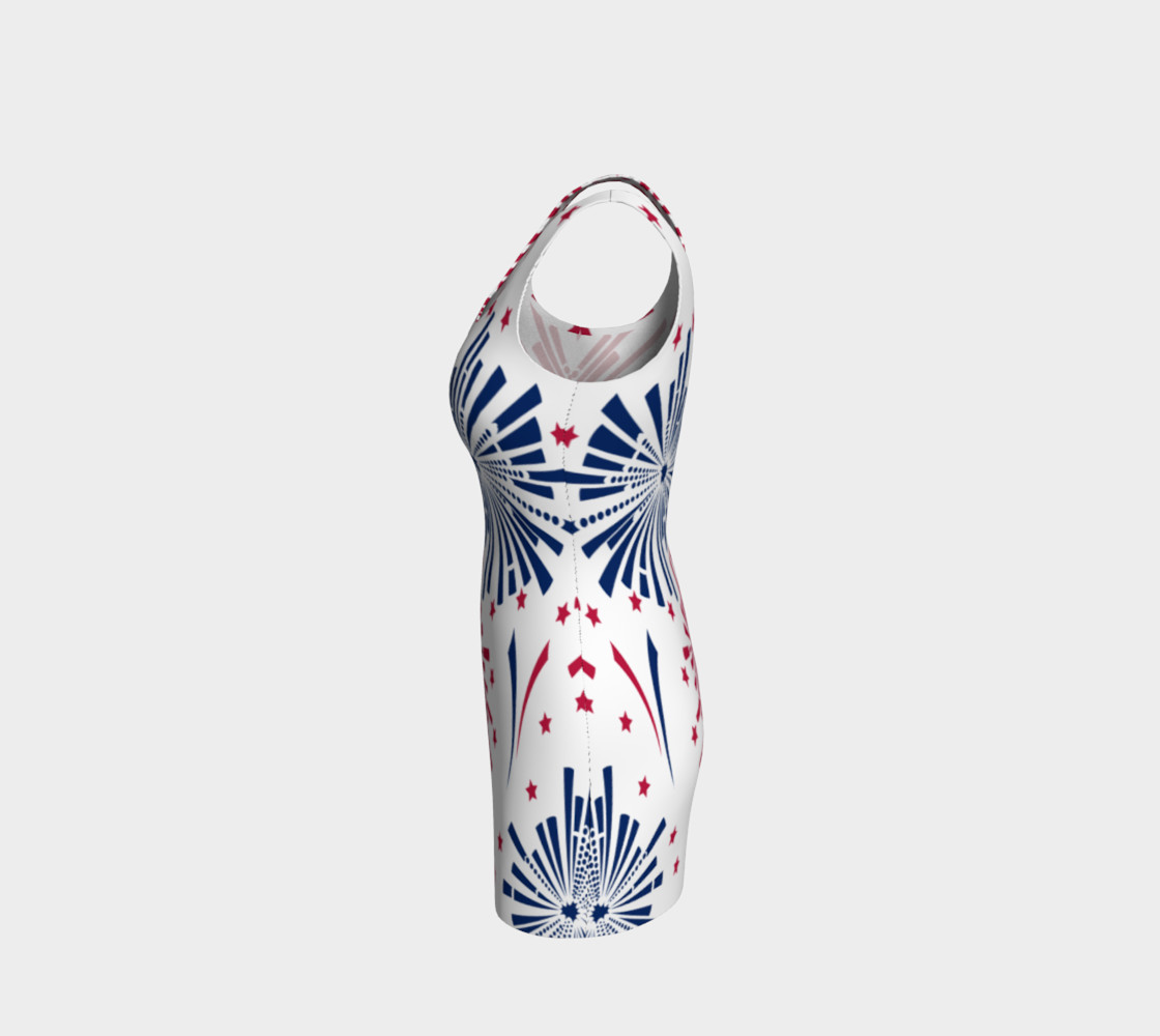 Fireworks Bodycon Dress preview #2