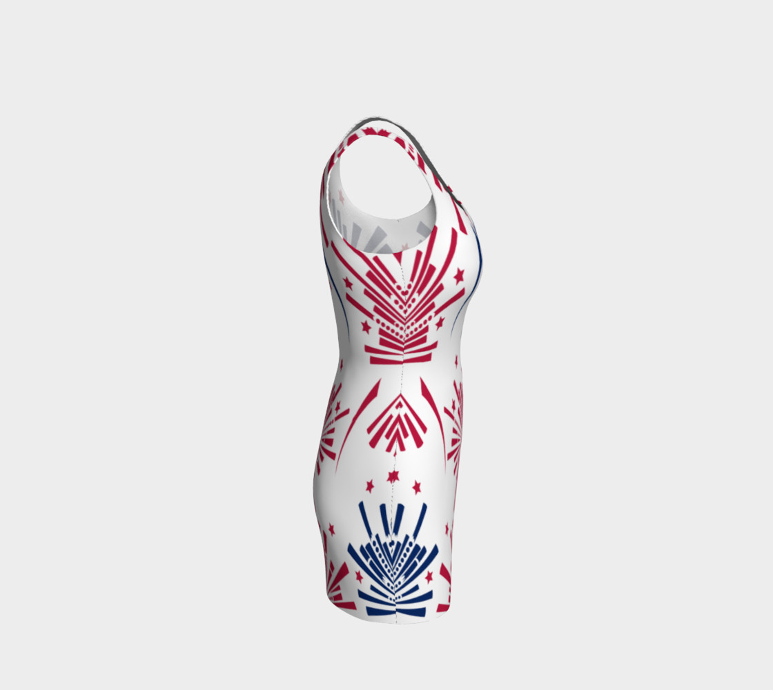 Fireworks Bodycon Dress preview #4