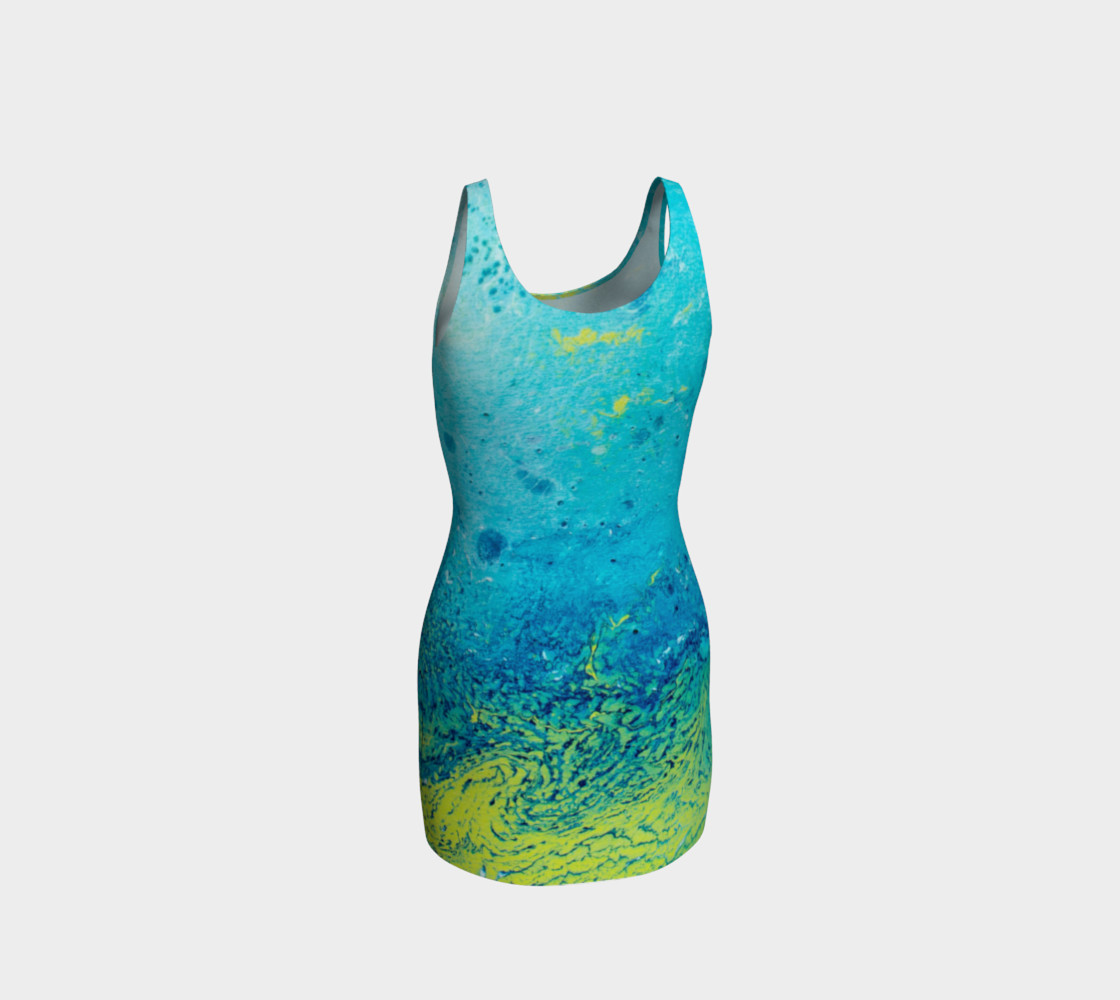 Cool, Calm & Collected Bodycon Dress preview #3