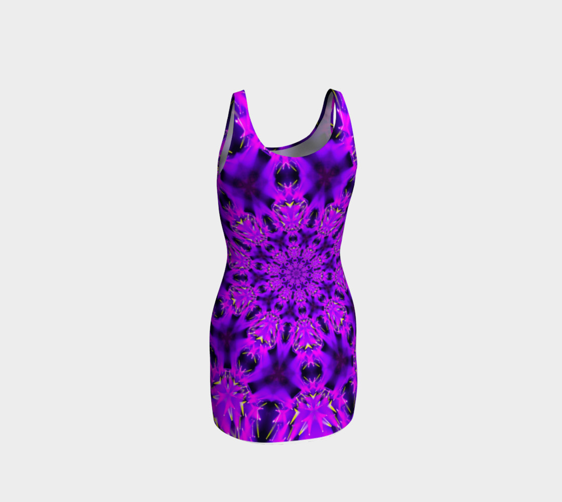 Purple Mandala Tank Dress preview #3