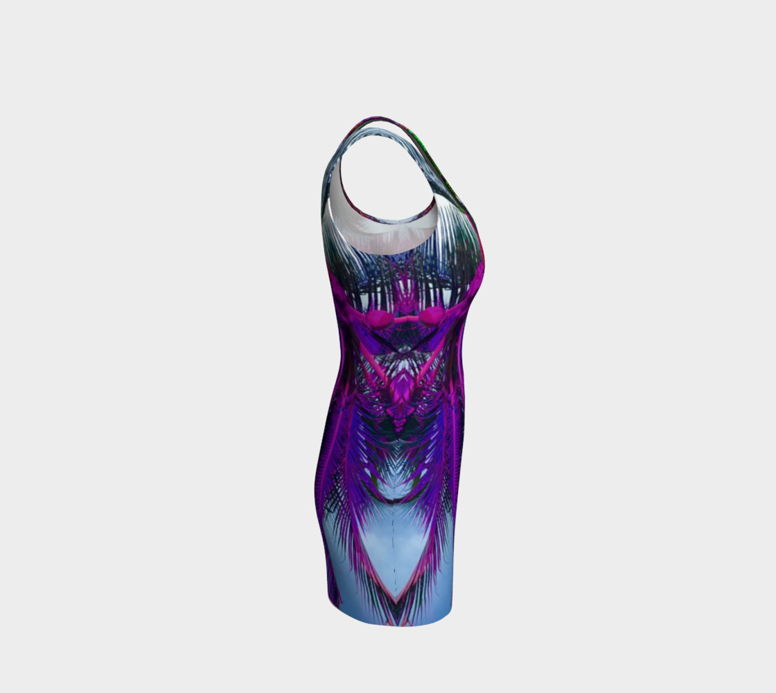 Purple Palm Tree Dress preview #4