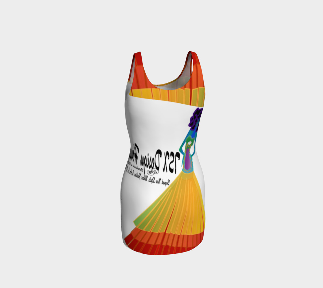 TSXDH Logo Bodycon Dress preview #3