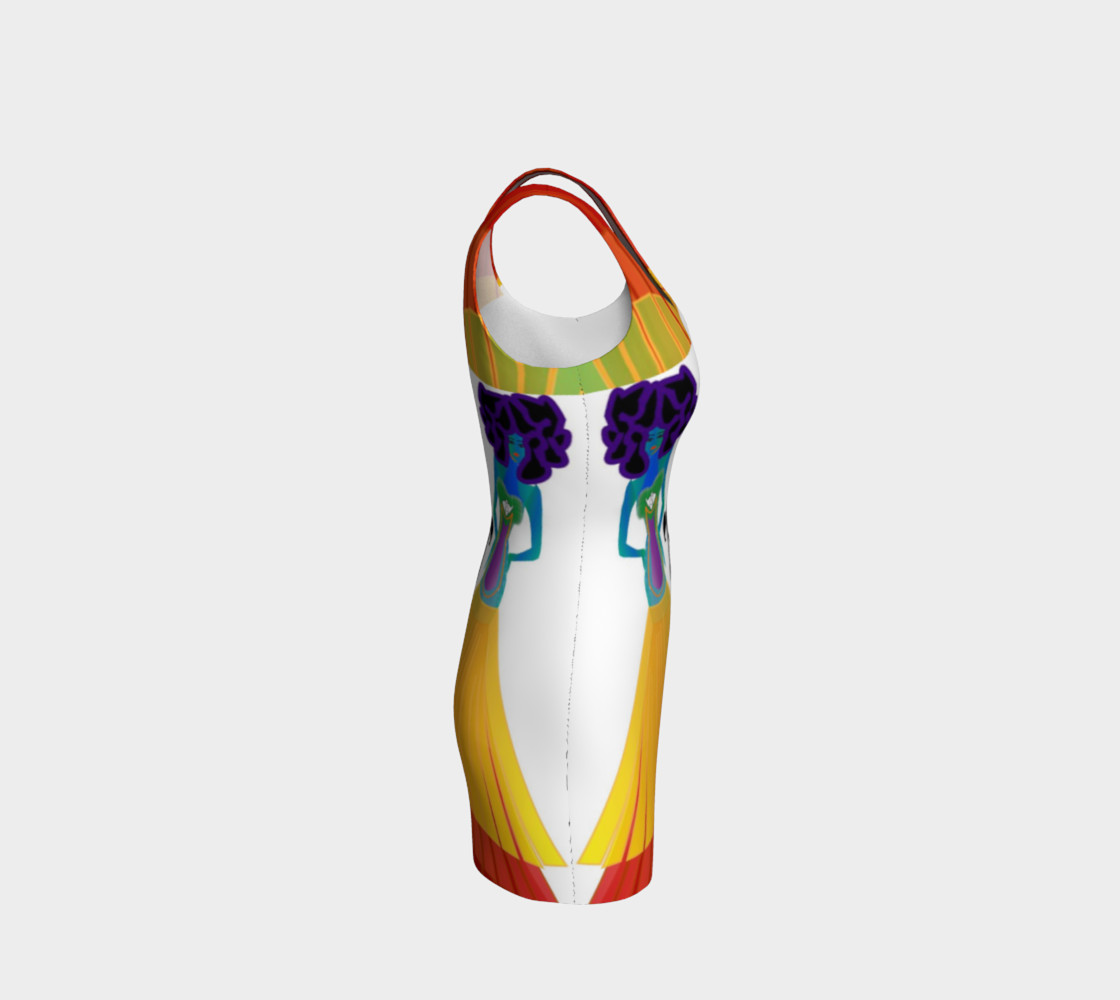 TSXDH Logo Bodycon Dress preview #4