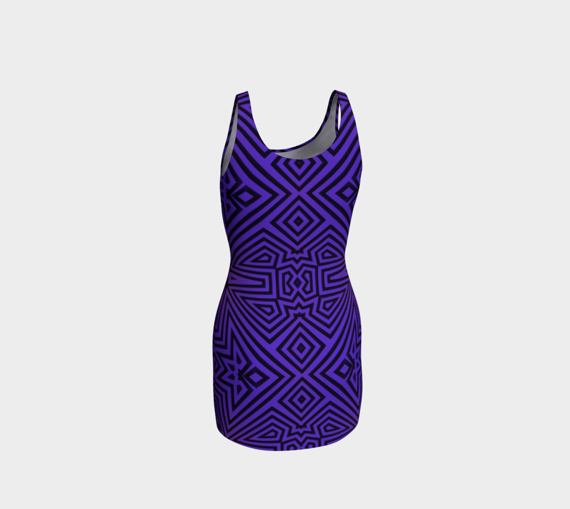 Purple/Black Tribal Pattern preview #3
