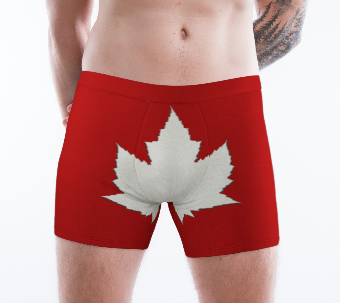 Cute Canada Underwear Canada Boxer Shorts 3D preview