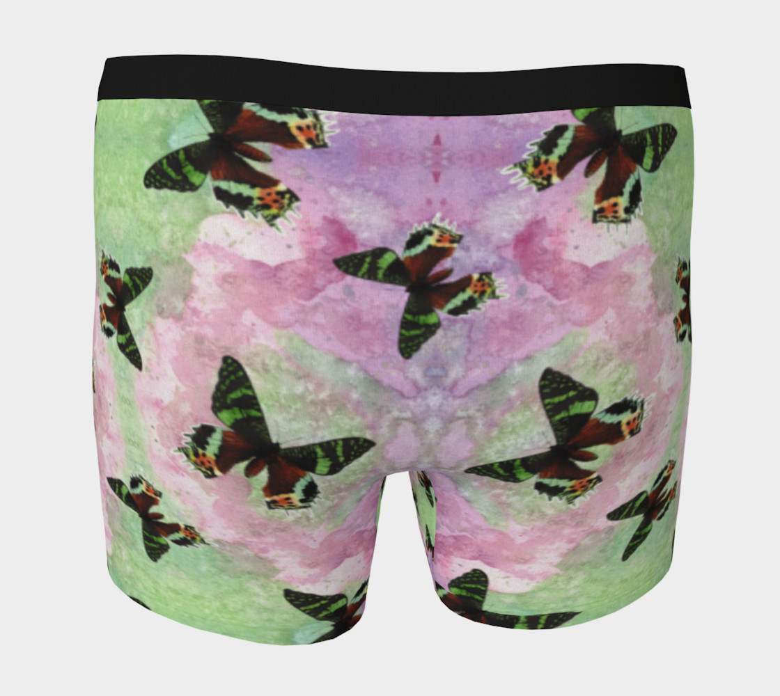Aperçu de Urania Ripheus butterflies pattern Boxer Brief #4