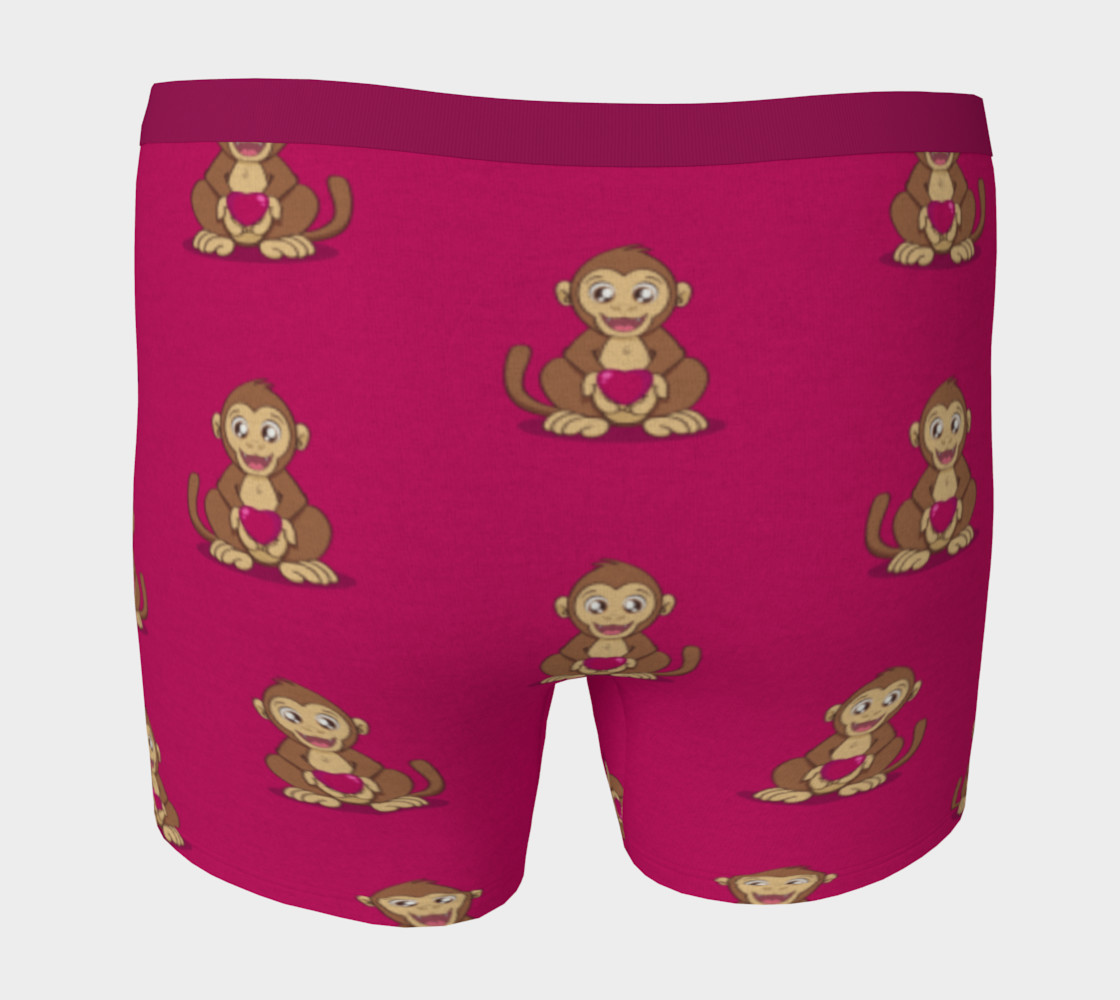 Monkey love pattern Boxer Brief preview #4