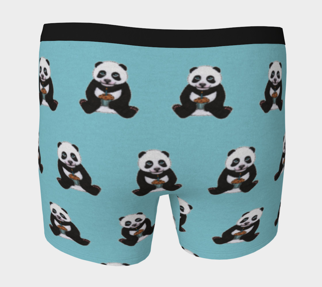 Aperçu de Baby panda's birthday pattern Boxer Brief #4