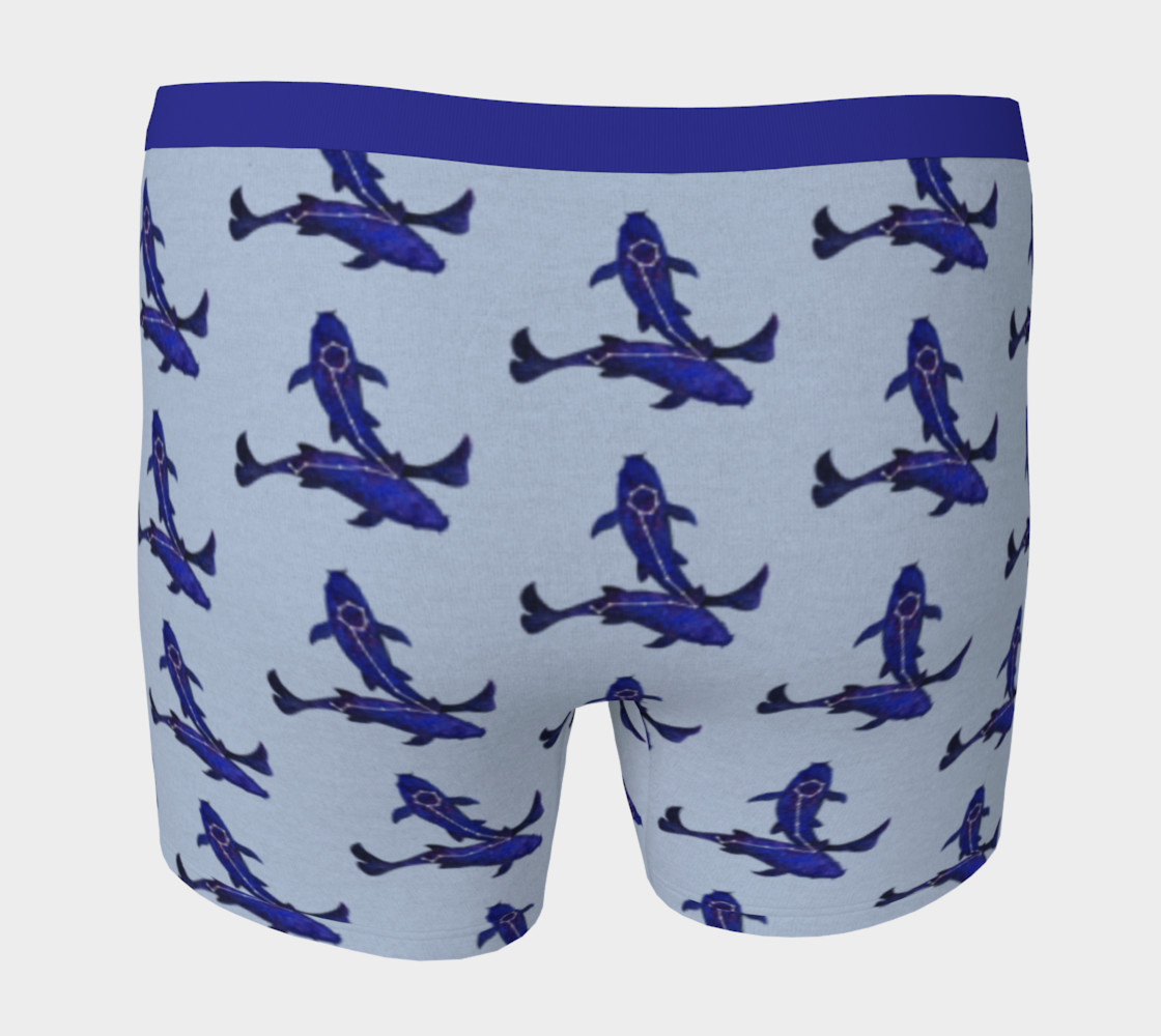 Aperçu de Astrological sign Pisces constellation pattern Boxer Brief #4