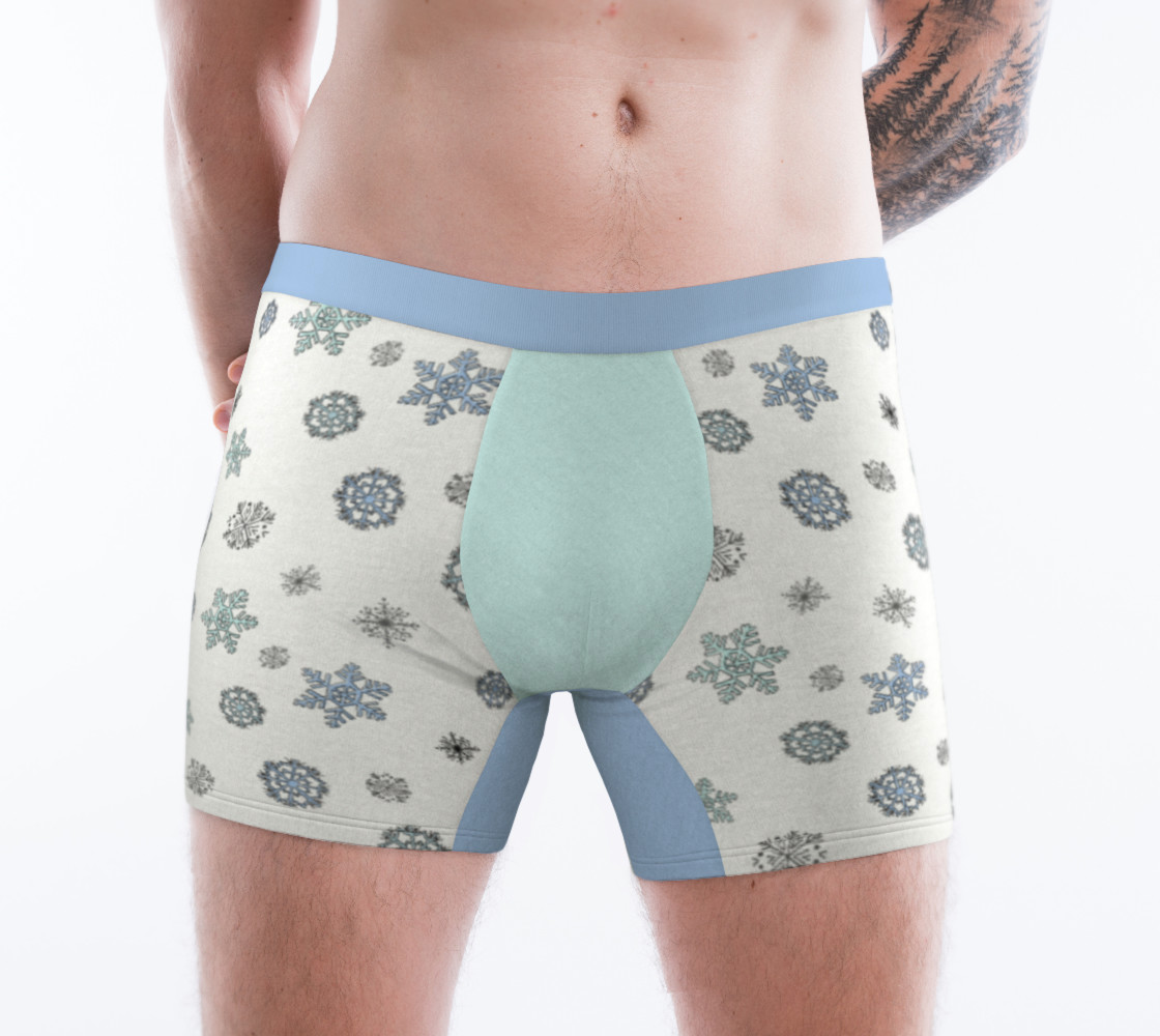 Snowflakes Boxer Briefs preview #1
