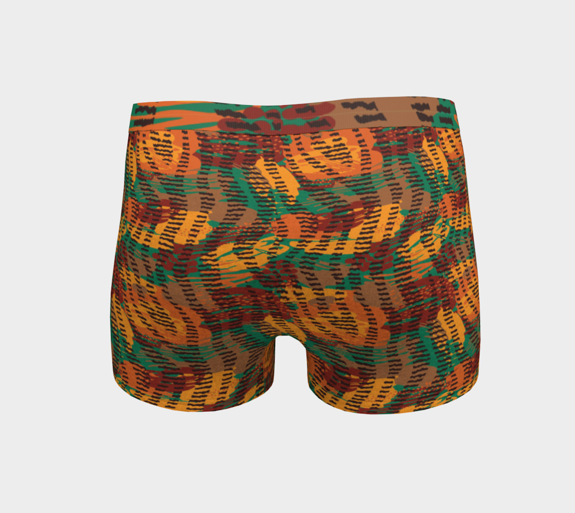 Abstract Animal Stripes BoyShorts preview #4