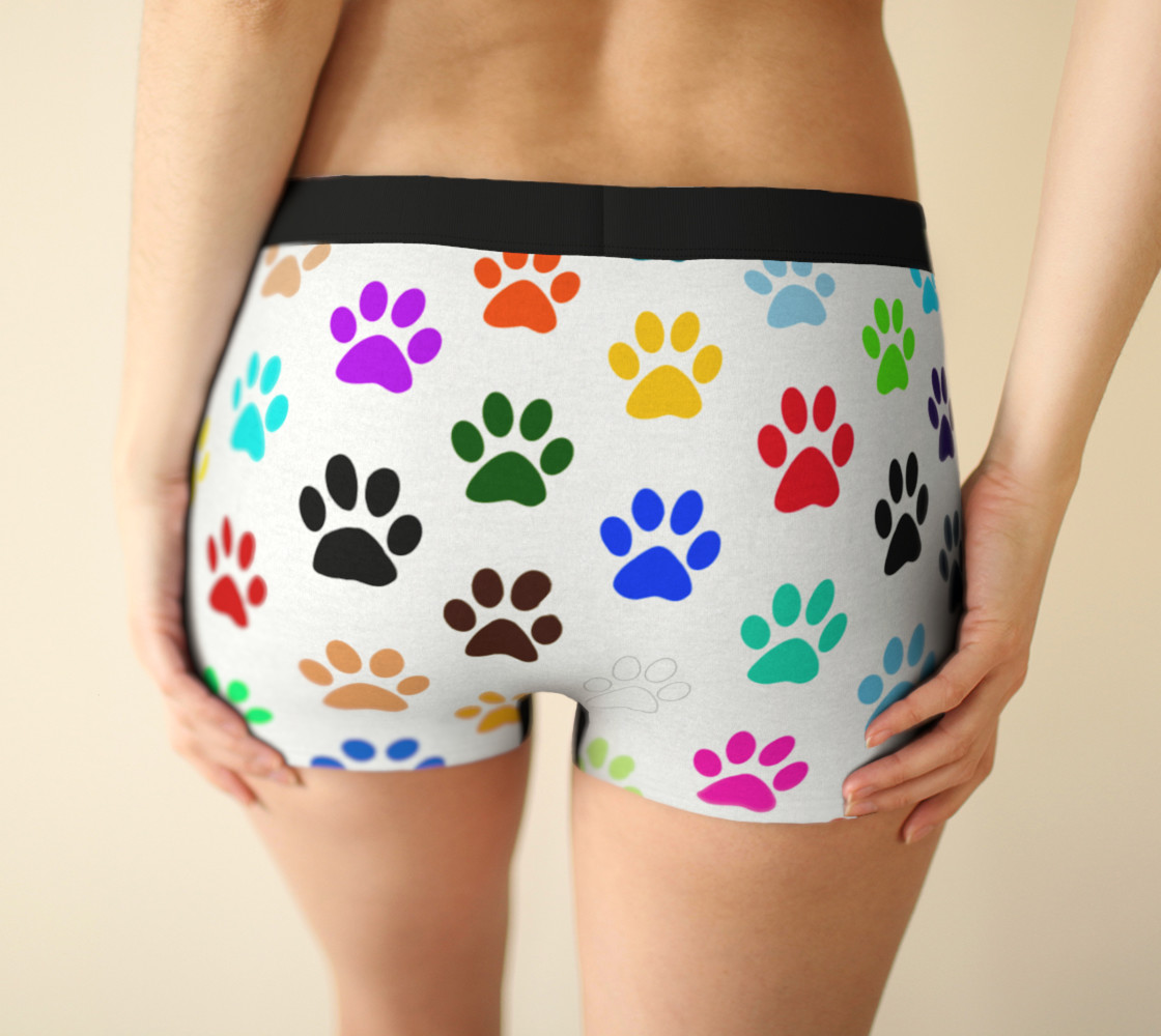Paws Rainbow BOYSHORTS preview #2