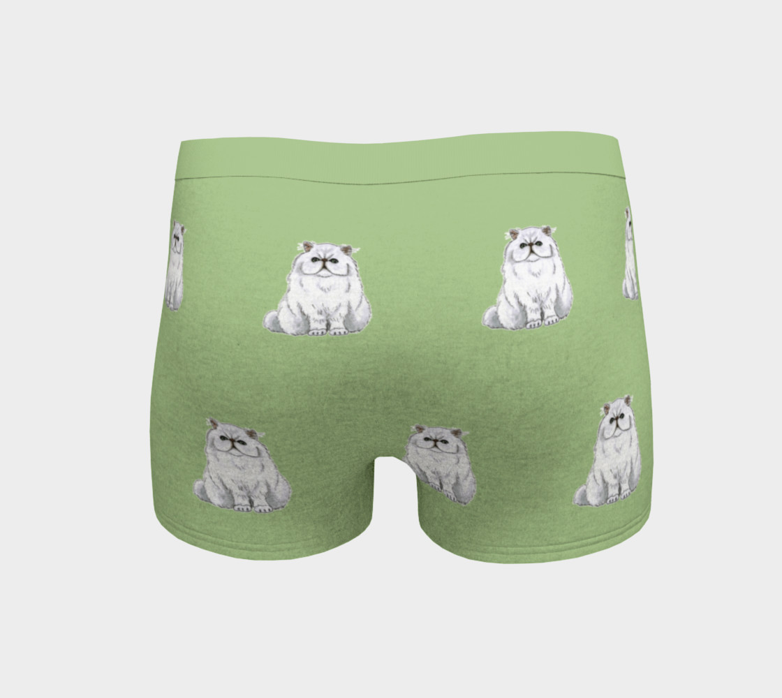 Persian cat pattern Boyshort preview #4