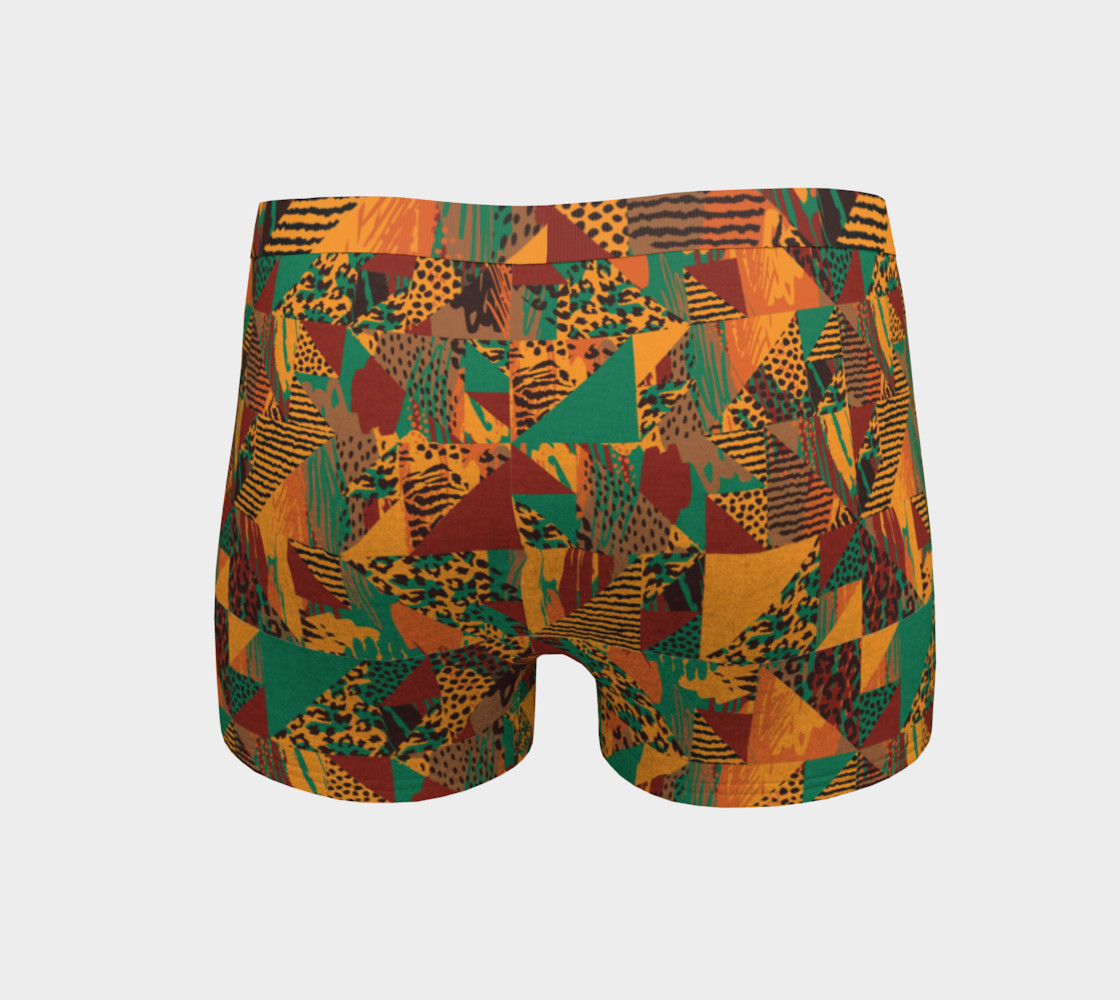 Abstract Safari Print Boyshorts preview #4
