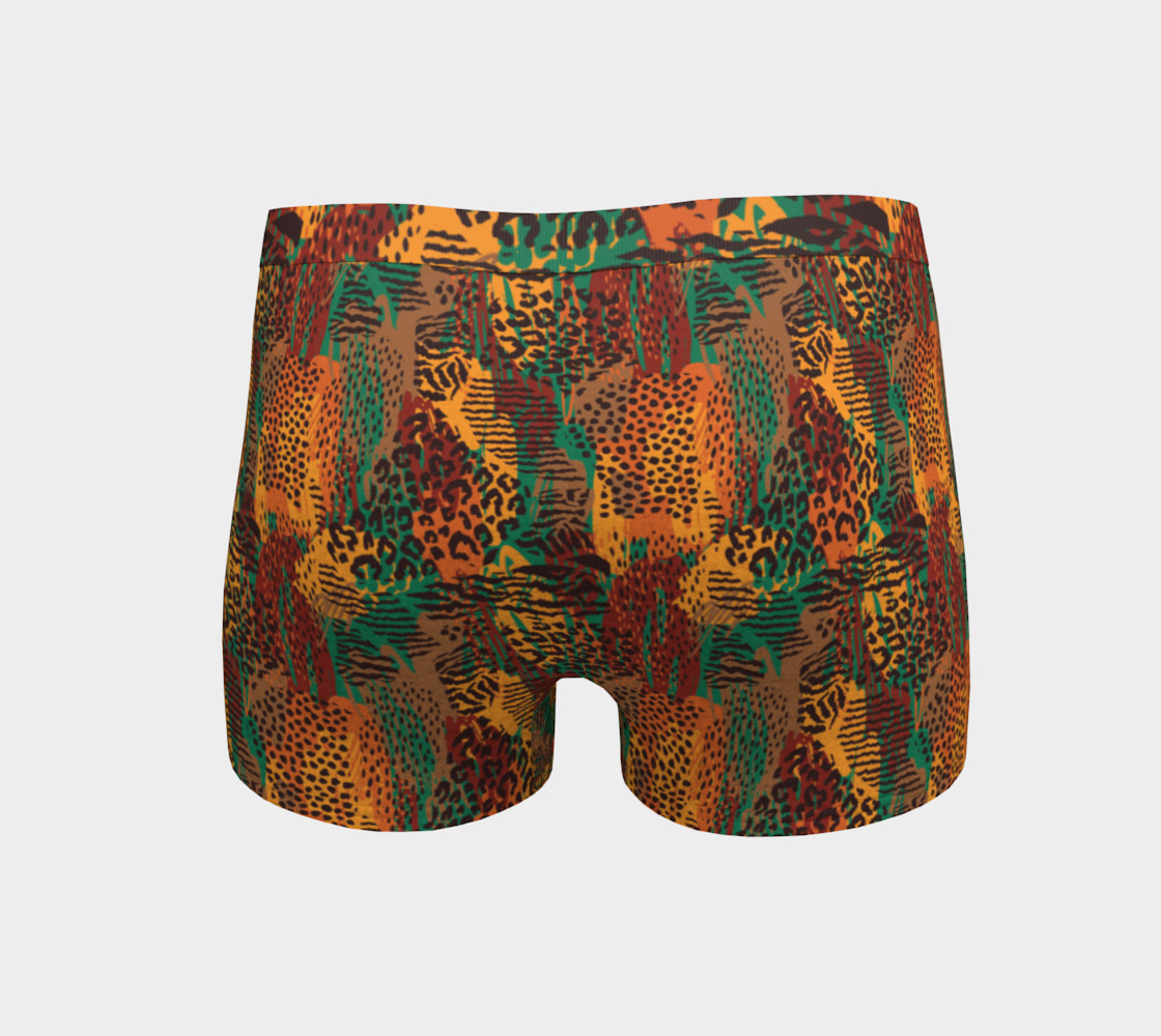 Safari Animal Print Mashup Boyshorts preview #4