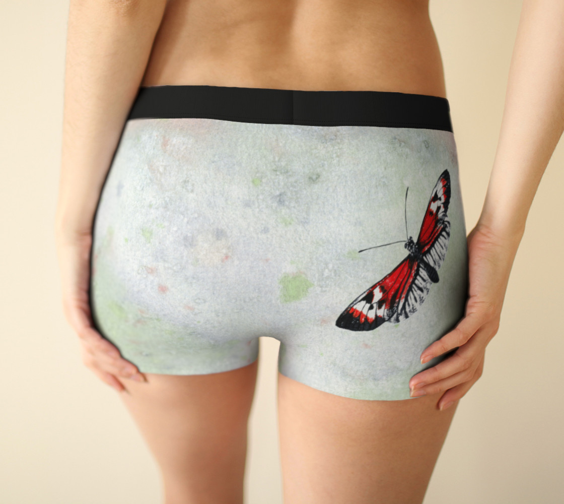 Piano key butterfly Boyshort preview #2
