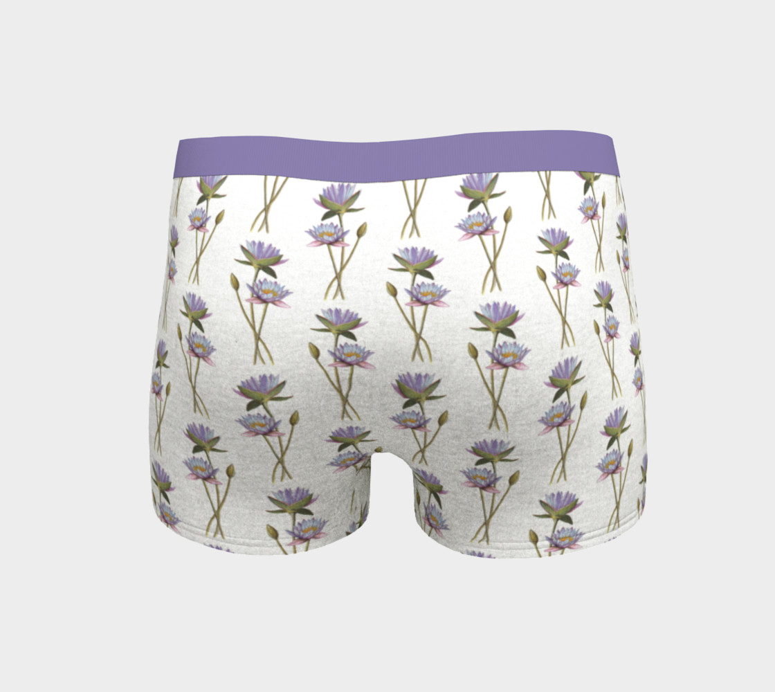 Lotus flowers pattern Boyshort preview #4