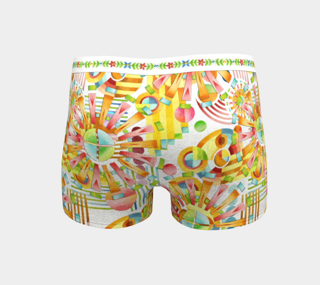 Aperçu de Art Deco Fireworks Boyshorts #4