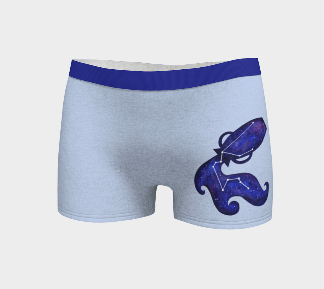 Astrological sign Aquarius constellation Boyshort preview #3