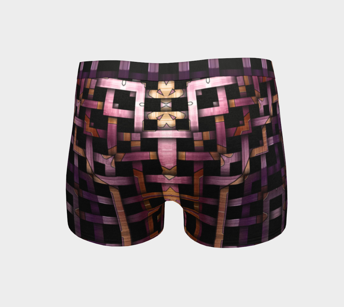 Metallic Mesh Weave IV Boyshorts preview #4