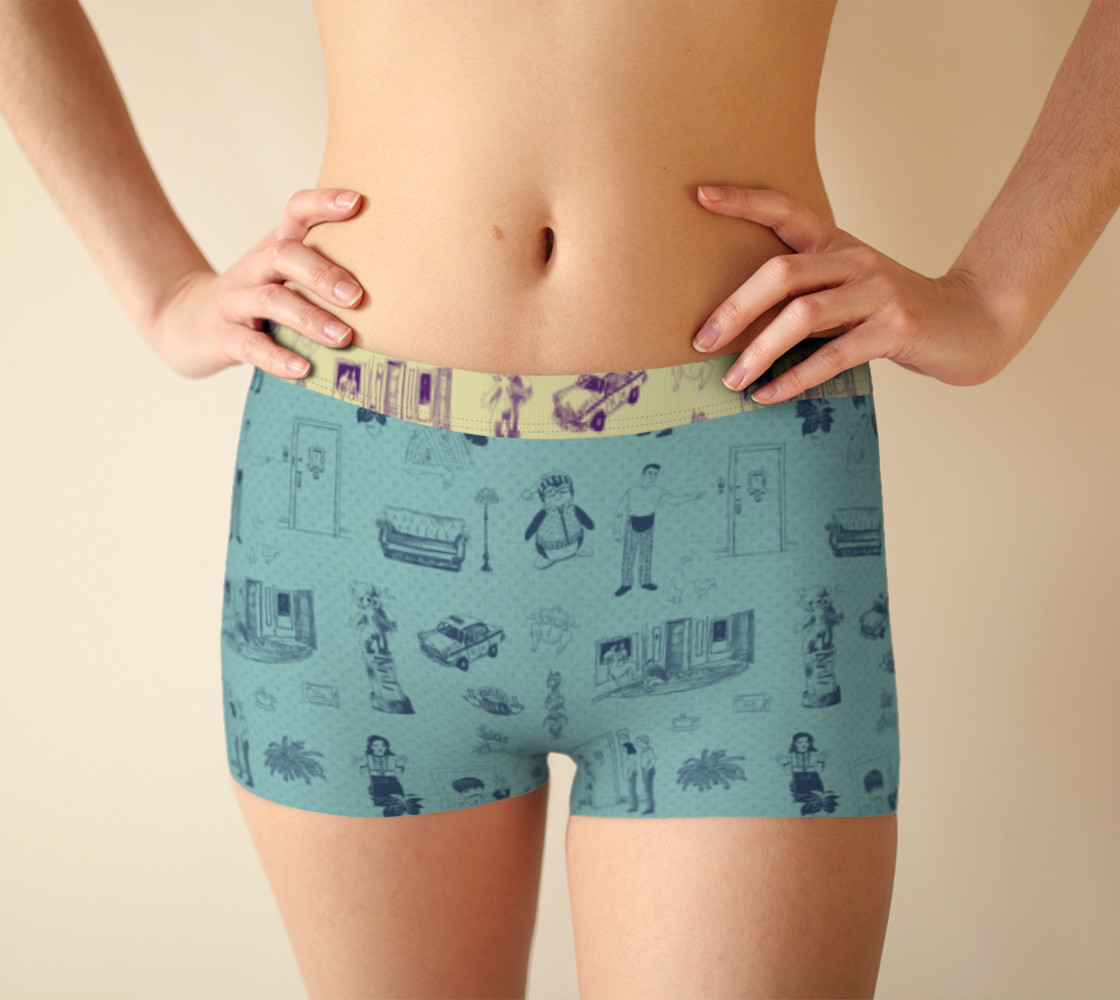 Aperçu de Friends Boyshorts in blue #1