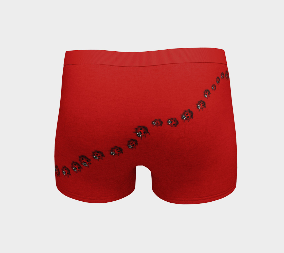 Aperçu de Ladybug Underwear Cute Ladybird Boy Shorts #4