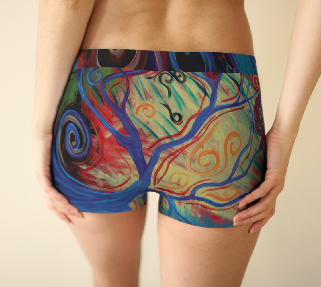 Tree of a Colourful Life Boyshorts preview #2