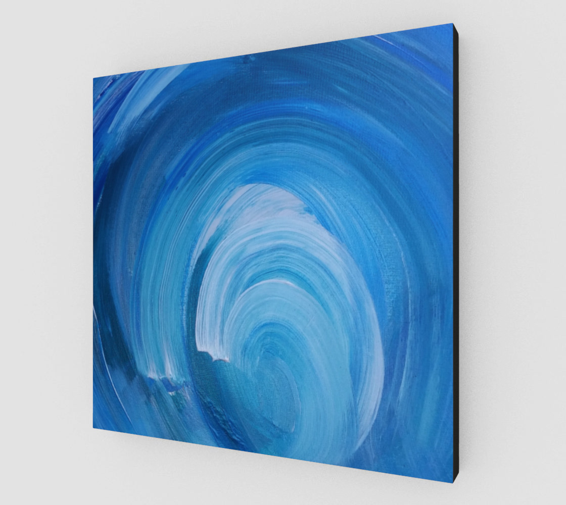 WhirlWave Painting by Janet Gervers preview #2