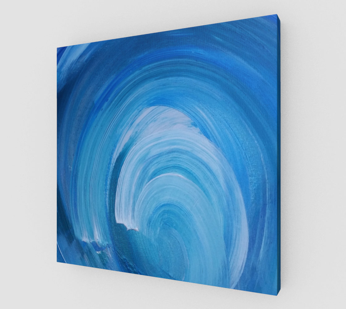 WhirlWave Painting by Janet Gervers preview #1