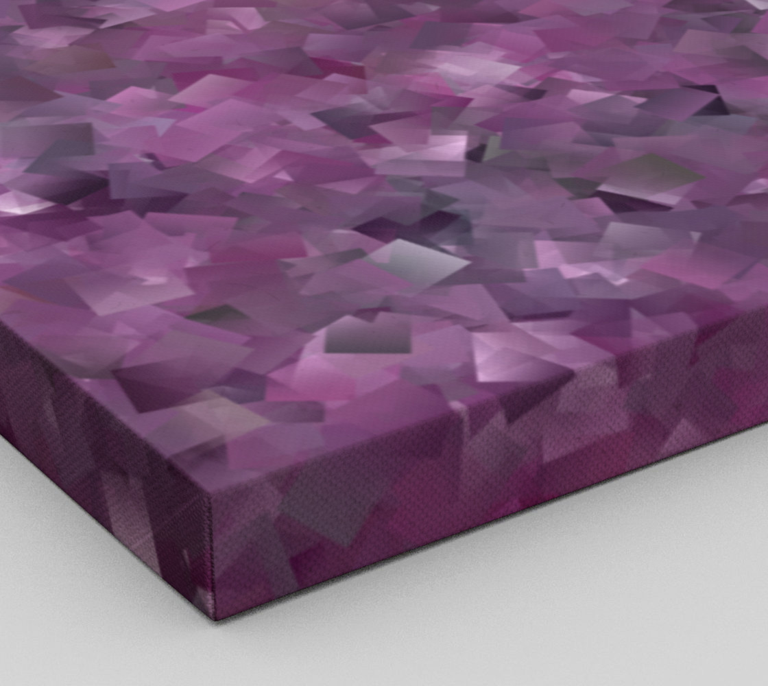 Muted Mauve In Cubes preview #3