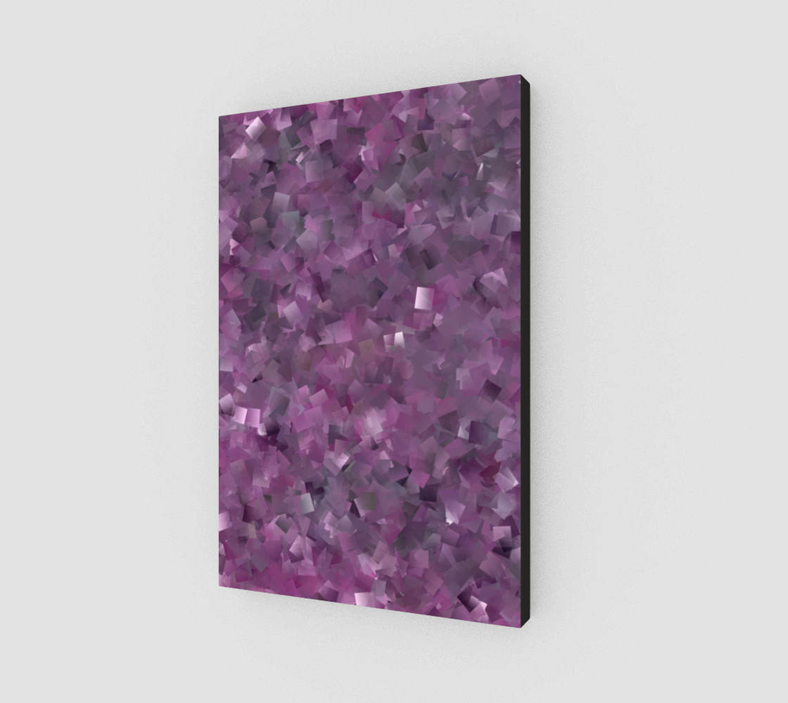 Muted Mauve In Cubes preview #2