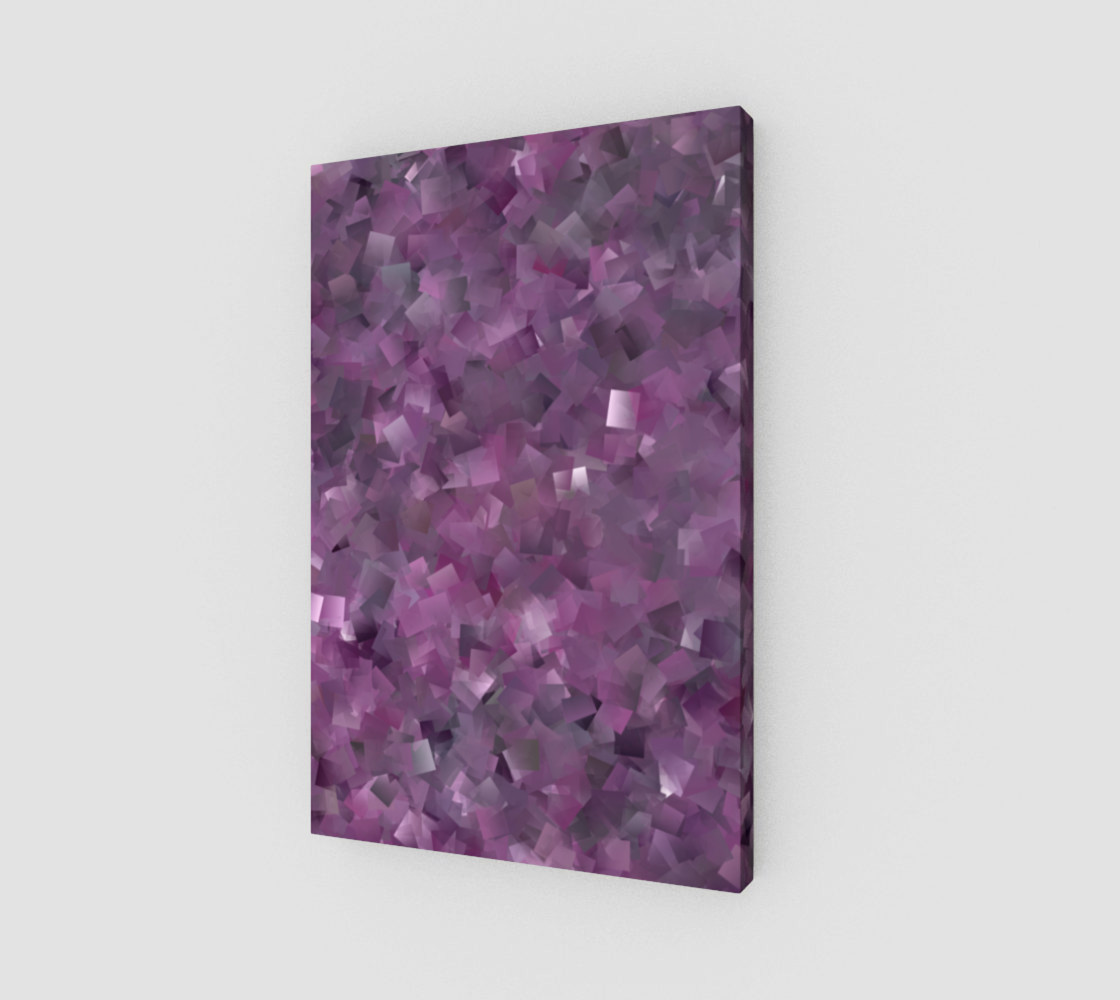 Muted Mauve In Cubes preview #1