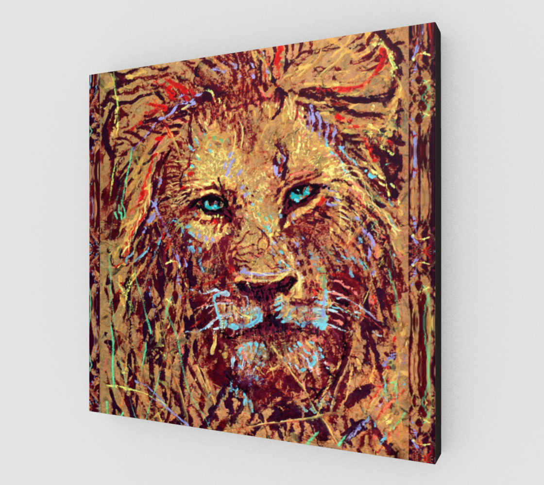 King Leo Close-up Fashion-Match / Virtual-Frame-In-Print preview #2