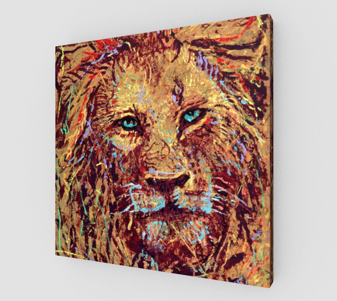 King Leo Close-up Fashion-Match / Virtual-Frame-In-Print preview #1