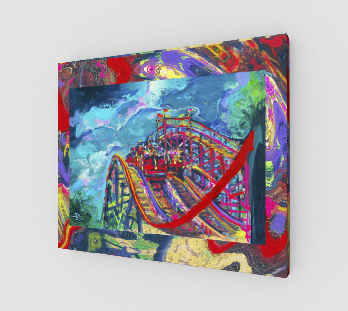 Roller Coaster Circus Fashion-Match / Virtual-Frame-In-Print preview #1