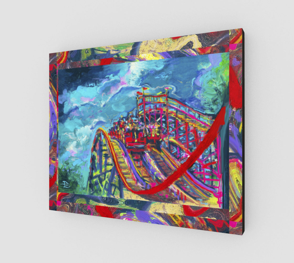 Roller Coaster Circus Fashion-Match / Virtual-Frame-in-Print preview #2