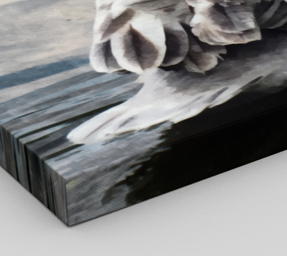 Lonley Pelican(24x20) preview #3