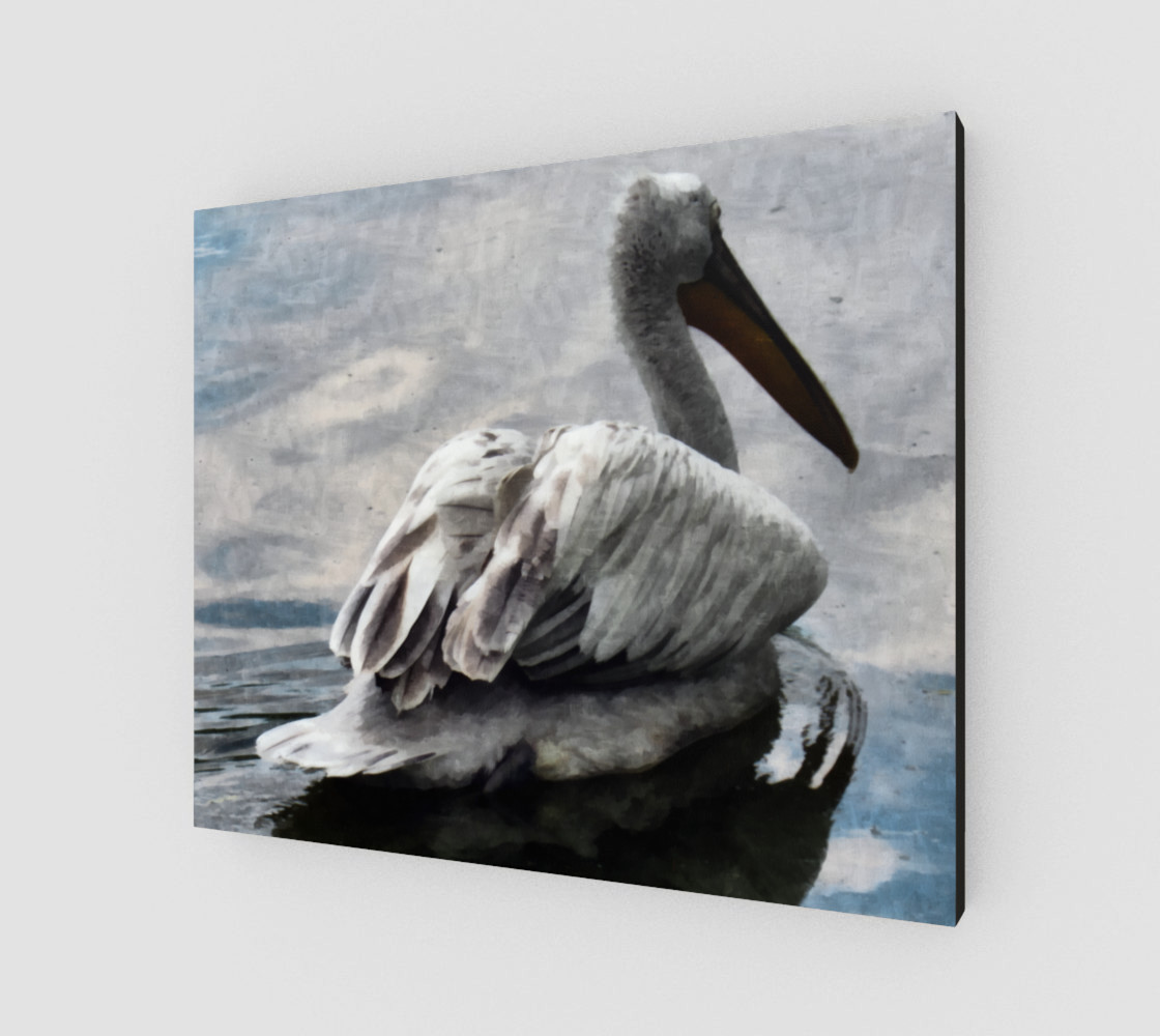 Lonley Pelican(24x20) preview #2