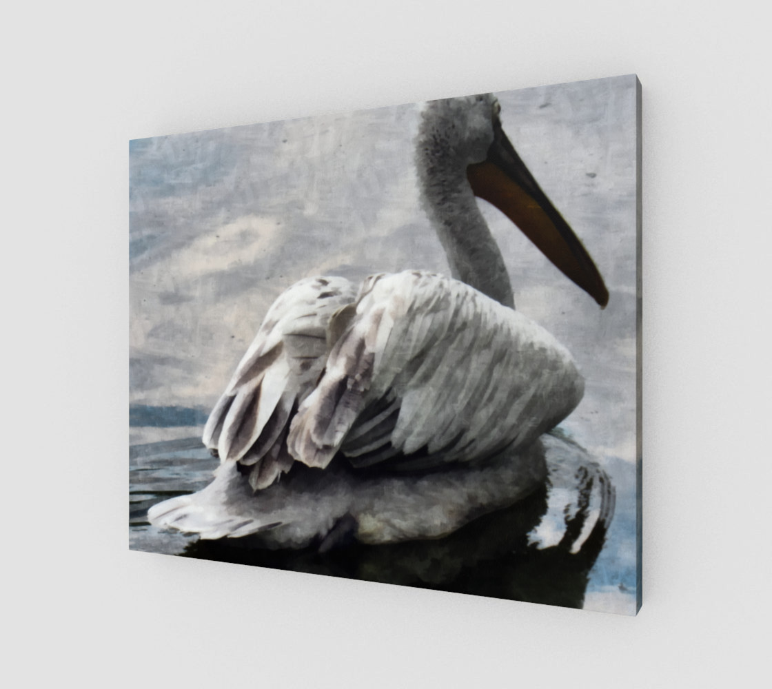 Lonley Pelican(24x20) preview #1