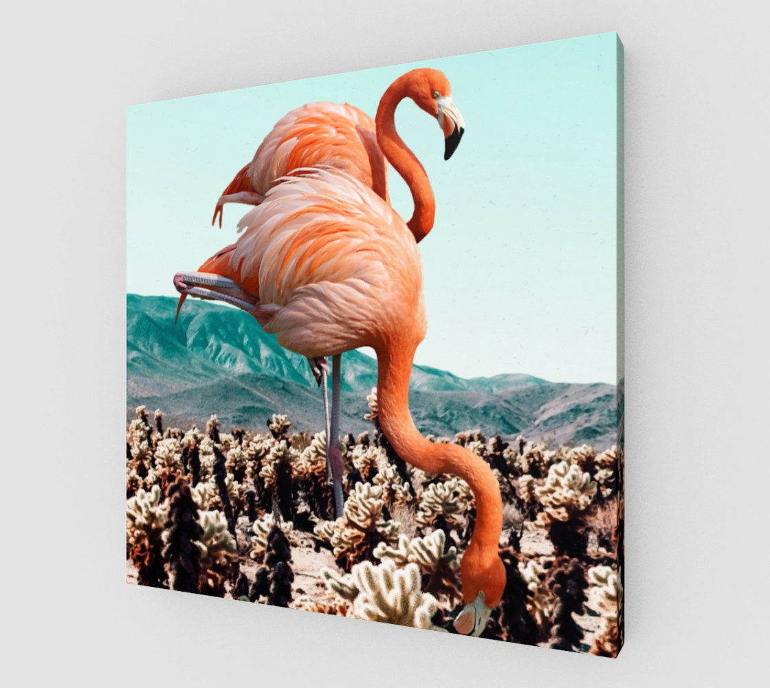 Flamingos In The Desert preview #1