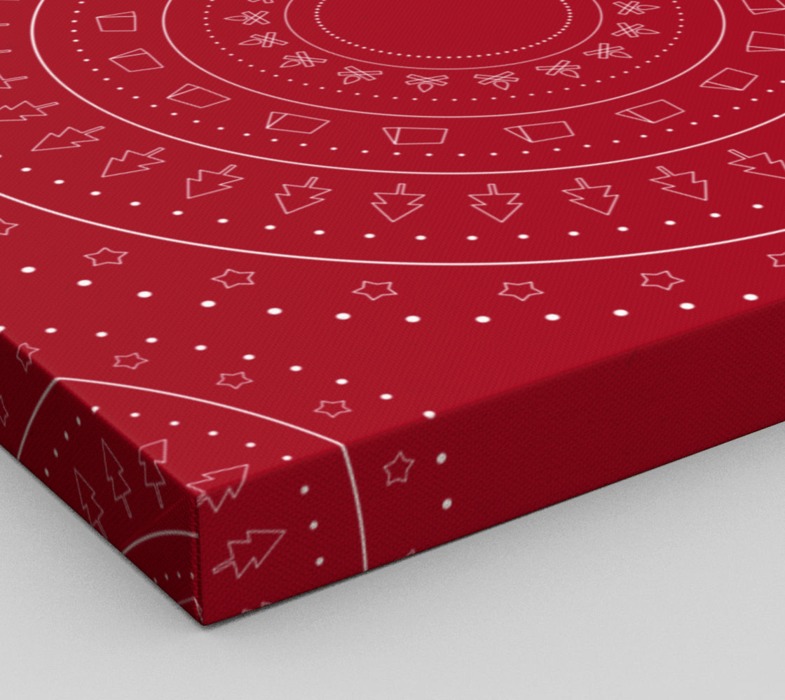 christmas geometric objects preview #3