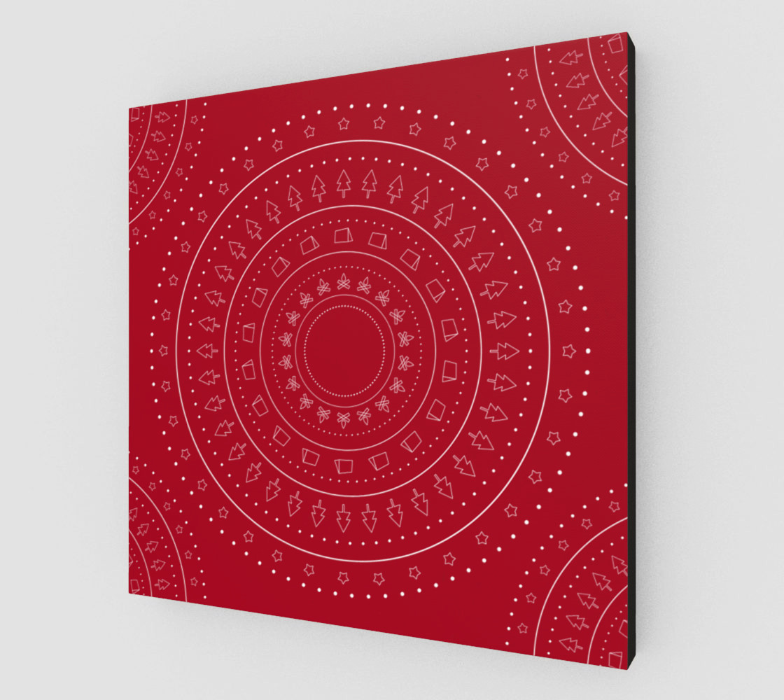 christmas geometric objects preview #2
