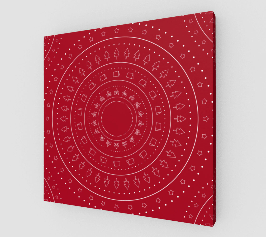 christmas geometric objects preview #1