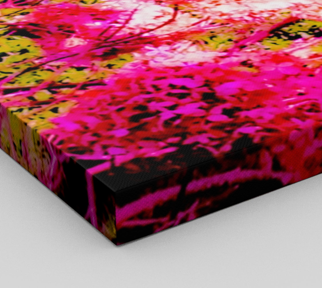 Vintage Inspired Pink Hydrangea Canvas preview #3