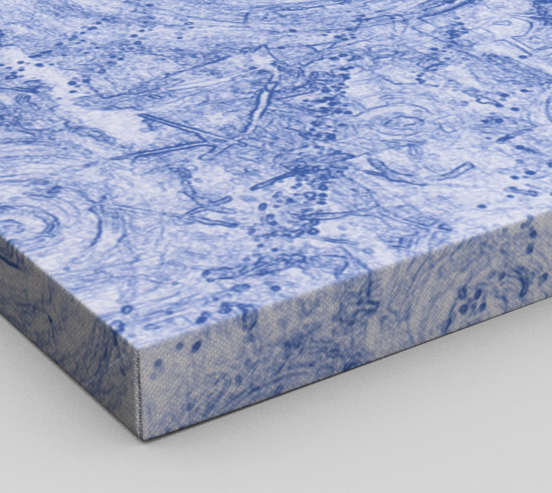 Blue and White Circles preview #3