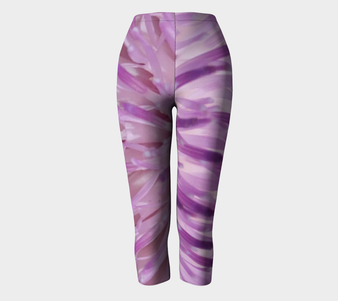 Purple Bud Explosion Capris preview #2