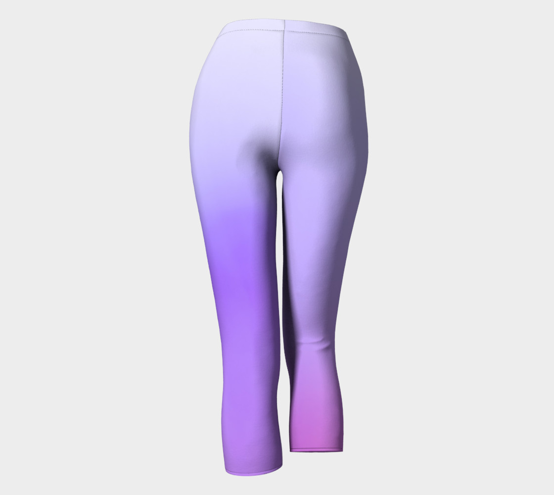 Purple Coast Fog Capris leggings preview #4