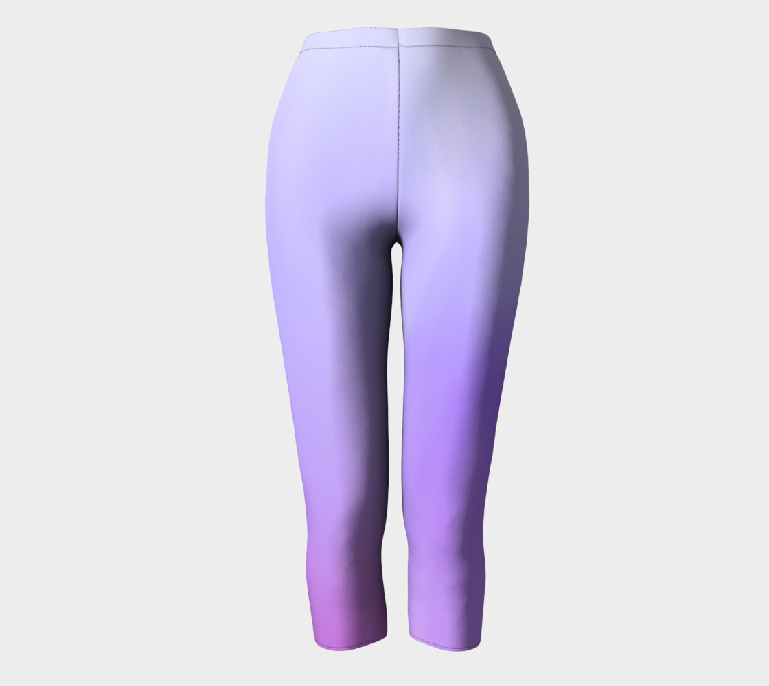 Purple Coast Fog Capris leggings preview #2