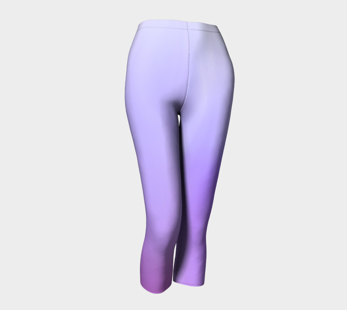 Purple Coast Fog Capris leggings preview #1