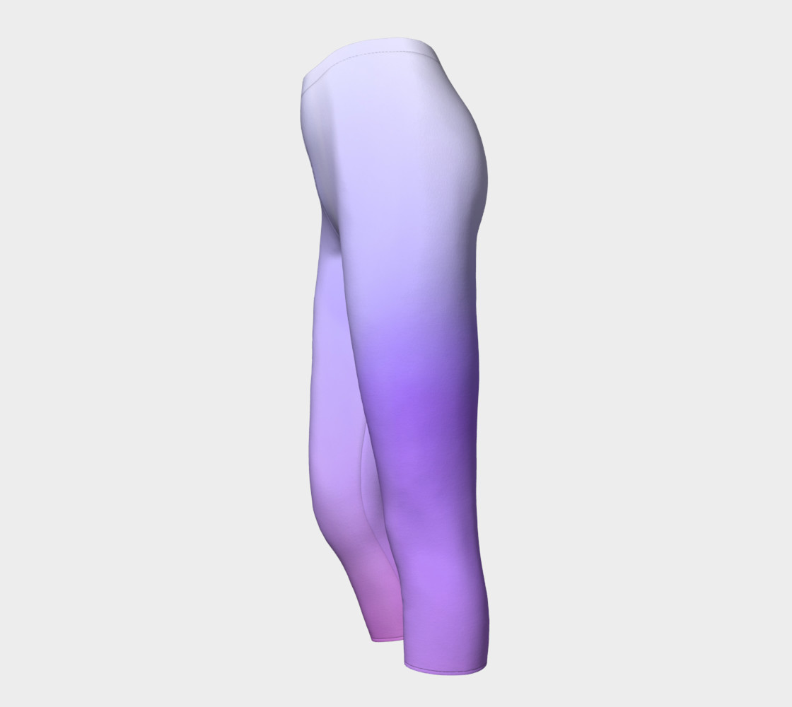 Purple Coast Fog Capris leggings preview #3